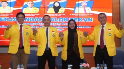 Empat Calon Dekan Paparkan Visi-Misi FH Unkhair
