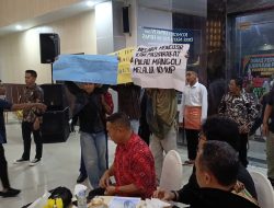 Aksi Damai Tolak 10 IUP Mangoli Berujung Kekerasan