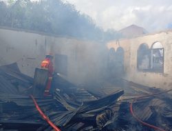 Pondok Pesantren Ibnu Jain Dilahap Api, Kebakaran Diduga Berasal Dari Kompor 