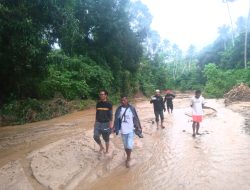 HMI Sanana Kawal Normalisasi Kali Pascabanjir di Waisakai